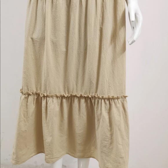 Butterfly Tie Bohemian Dress - Picture 6 of 8